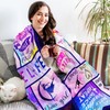 PIUFAM Dancer Blanket, Dance Gifts for Girls, Dance Blanket for