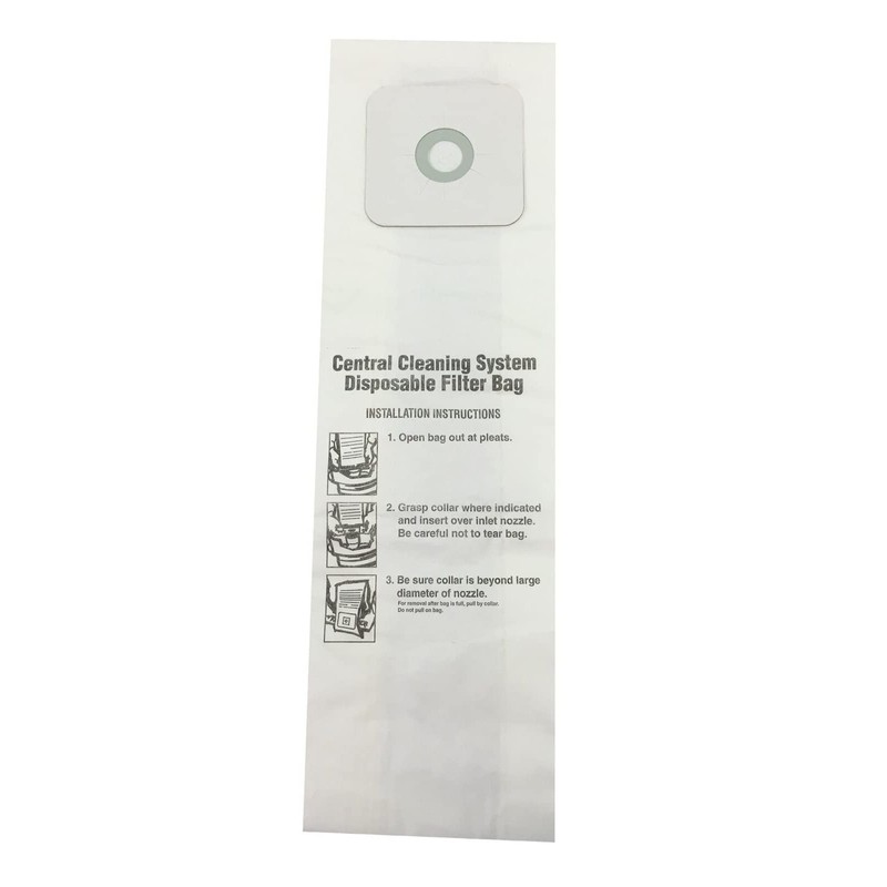 MaxLLTo Replacement 3 Piece Set Vacuum Bags for Nutone Central