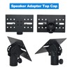 Howonder Speaker Stand Adapter, Adjustable All Metal 35mm Speaker Adapter