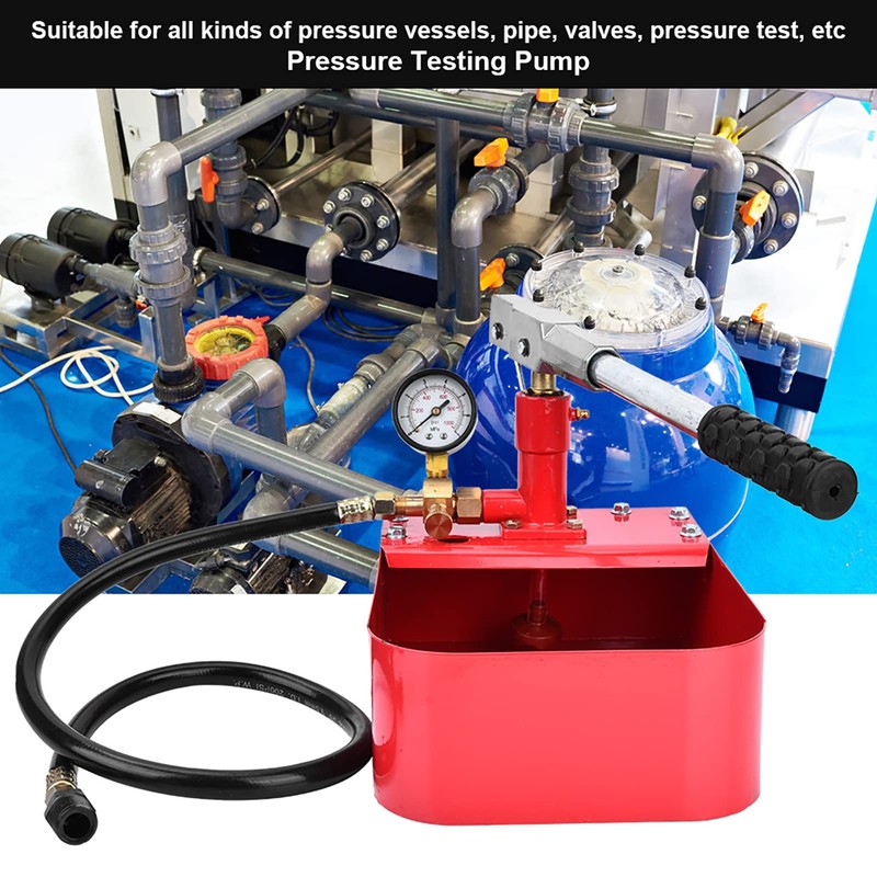 Professional 1000 PSI Manual Hydraulic Pressure Test Pump for Pipe