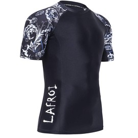 LAFROI Men's Short Sleeve UPF 50+ Baselayer Skins Compression Rash Guard (Vital, XXXL)
