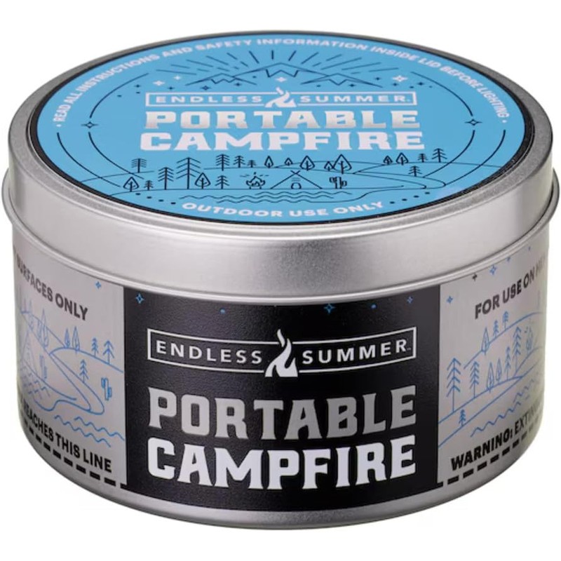 Endless Summer Portable Fire Pit - Compact Campfire With 3+
