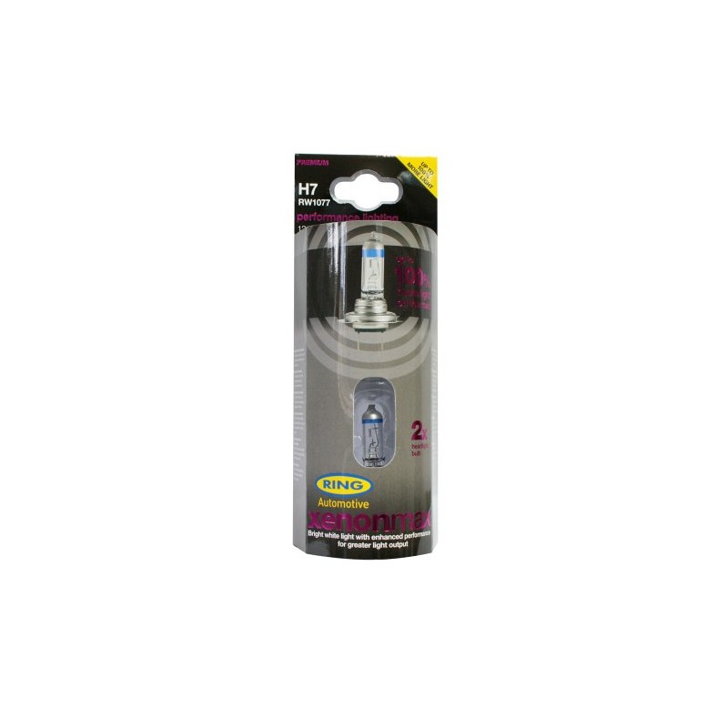 Ring Automotive RW1077 H7 Px26d Xenon Max with 100 Percent