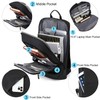 AUGUR Business Slim Backpack for Men 15.6 Inch Waterproof Laptop