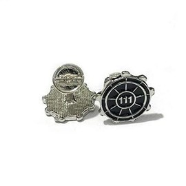 Patch Nation Vault 111 Black Metal Cufflinks Cuff Links