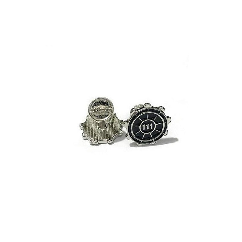 Patch Nation Vault 111 Black Metal Cufflinks Cuff Links