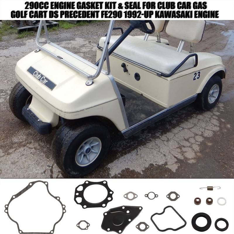 CartClan 290cc Engine Gasket Kit & Seal for Club Car