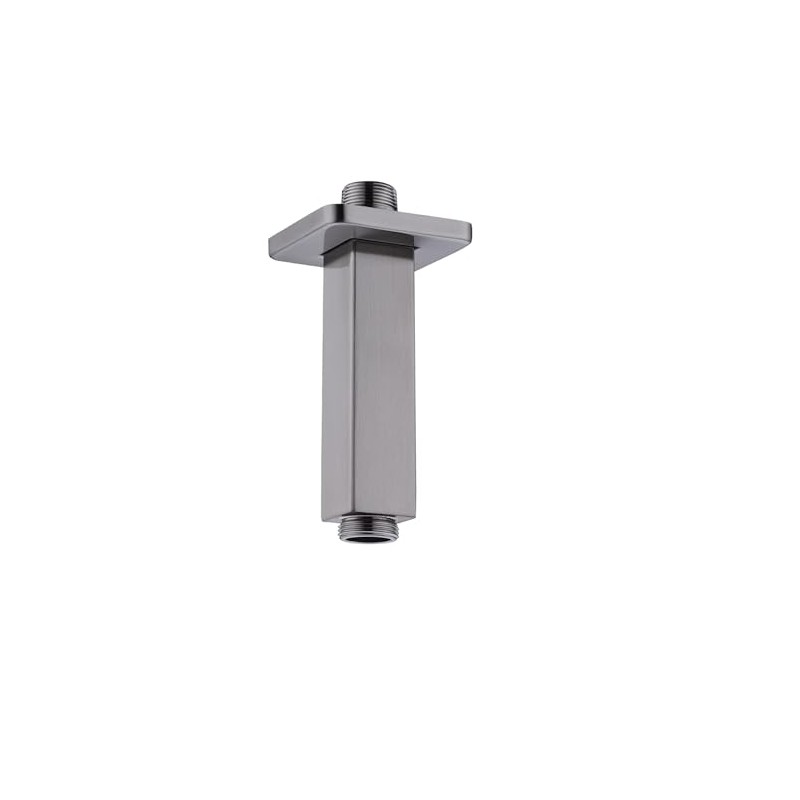 Enga Square Shower Arm with Flange, 3 Inches Ceiling Mount