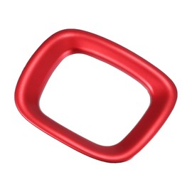 X AUTOHAUX Inner Steering Wheel Center Logo Frame Cover Trim for Honda Accord 2018-2022 Inner Decoration Auto Accessories Red