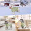 KYEESE Dog Sweater Warm Dog Coats with Long Sleeve, Turtleneck