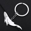 WEVENI Dolphin Keyring Whale Key Ring Rings Jellyfish Charms Fish