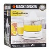 BLACK+DECKER CJ630 32-Ounce Electric Citrus Juicer, White