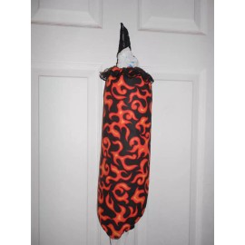 Butterfly Mornings Bag Stuffer Plastic Grocery Bag Holder - Harley Flames Motorcycle Biker