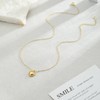 Pancert Gold Heart Necklace for Women 14K Gold Plated Dainty