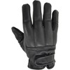 normani Security Quartz Sand Gloves Genuine Leather Dark Black Size
