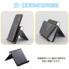 CHENLONB Tablet Stand, Smartphone Stand, ABS Material, Lightweight, Foldable, Adjustable