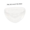 SUPVOX 10Pcs Pacifier Holder Case Transparent Design for Easy Viewing