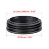 100 mm Diameter Plastic Tubing Plug Round Post End Caps