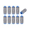 sourcing map Straight Push to Connector Reducer Fitting 10mm to