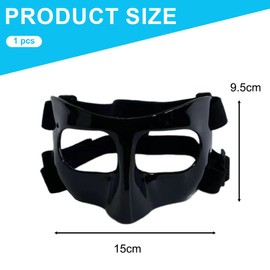 GXGM Nasenschutz für Gebrochene Nase,Verstellbarer Gesichtsschutz,Nasenbeinbruch Maske,Sport Maske,Sportschutzmaske für Erwachsene,Geeignet für Basketball,Fußball und andere Arenastic