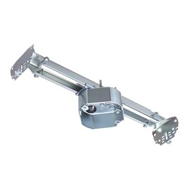 Arlington FBRS415 Plated Steel Fan/Fixture Mounting Box With Adjustable Bracket 3.572 Inch 15.6 Cubic-Inch