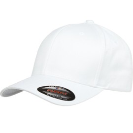 Flexfit 6277 Wooly Combed Twill Cap White
