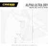 CRESSI Unisex Adult Alpha Ultra Dry Snorkel Dry Snorkel Ideal