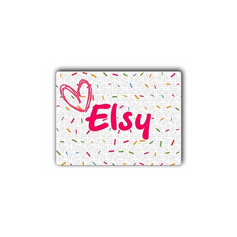 Makoroni - Elsy Female Name - Jigsaw Puzzle 252 pcs,