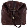 Rowallan of Scotland Mens Large Leather Wash Toiletries Bag -