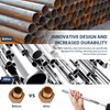 YIngo Firety 7-Piece Copper Pipe Cleaning Tool Kit: Drill Compatible,