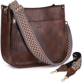 4053 Women's Elegant Crossbody Bag For Women Leather Hobo Handbag Wallet Set With 2count Adjustable Guitar Leopard Strap hkclufbag crossbody purses 2025:_winered0