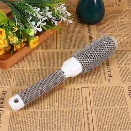 Cepillo de pelo de barril redondo iónico y de cerámica nano térmica, Yosoo Cepillos profesionales de peluquería para peluquería de 1,25 pulgadas, perfecto para secar el cabello, peinar, rizar y agregar volumen al cabello (32 mm = 1,25 pulgadas)