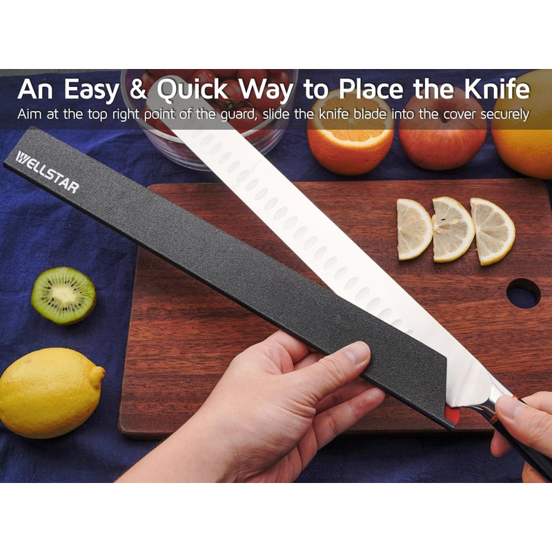 WELLSTAR Knife Edge Guards Set, 2 Piece 14 Inch Universal