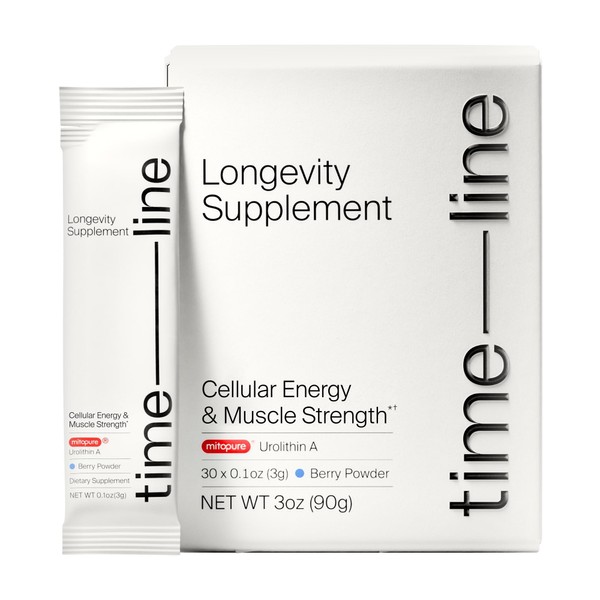 Timeline Mitopure Urolithin A Supplement Powder - Clinically Proven Support