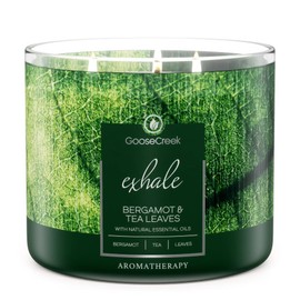 Bergamot & Tea Leaves Aromatherapy Large 3-Wick Candle