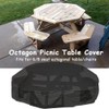 Octagon Picnic Table Cover for 6/8 seat Octagonal Waterproof Outdoor