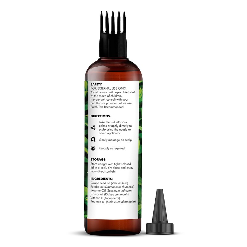 MAJESTIC PURE Tea Tree Oil for Hair | With Argan,