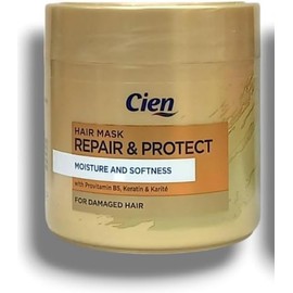 Repair & Protect - Hair Mask for Damaged Hair | with Provitamin B5, Keratin & Karite | Moisture and Softness | 400mL Each