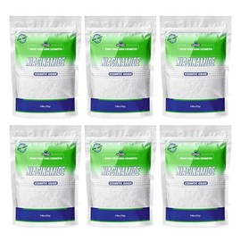 Myoc Niacinamide Powder | 6 Pack | Cosmetic Grade | DIY Skincare & Beauty Formulations - 113 g / 3.9 Oz