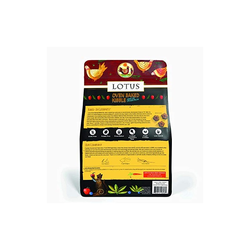 Lotus Grain-Free Chicken Dry Cat Food