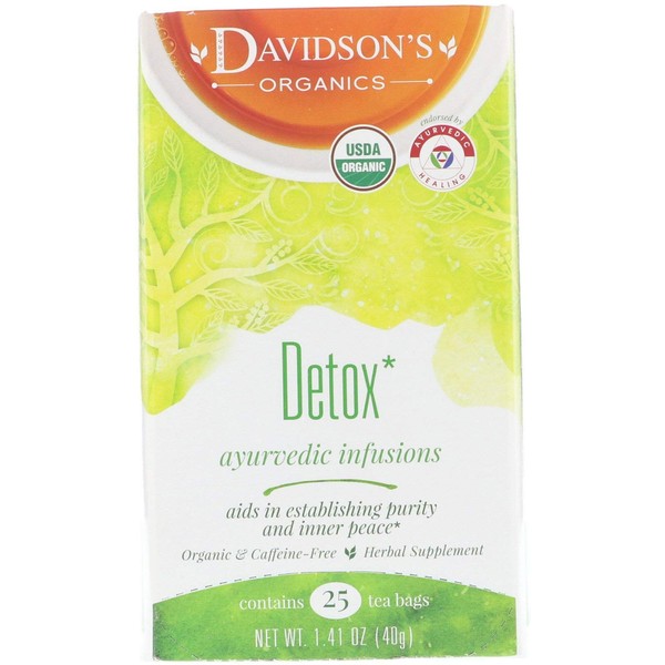 Davidson's Ayurvedic Infusions Detox Tea 25 teabags