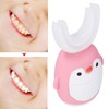 Children Cartoon Electric Toothbrush Cute Cleaning U shaped Toothbrush Oral