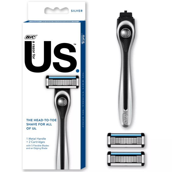 BIC US 5- Unisex Blade Razor W/ Flexible Handle &