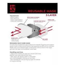 Mutant Air Face Mask Carbon Mascarilla 2 Capas