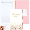 Lewtemi 1 Pcs 8"x5" Small Left Handed Notebook Christian Hardcover