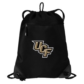 UCF Drawstring Bag University of Central Florida Cinch Pack Backpack UNIQUE MESH & MICROFIBER One Size