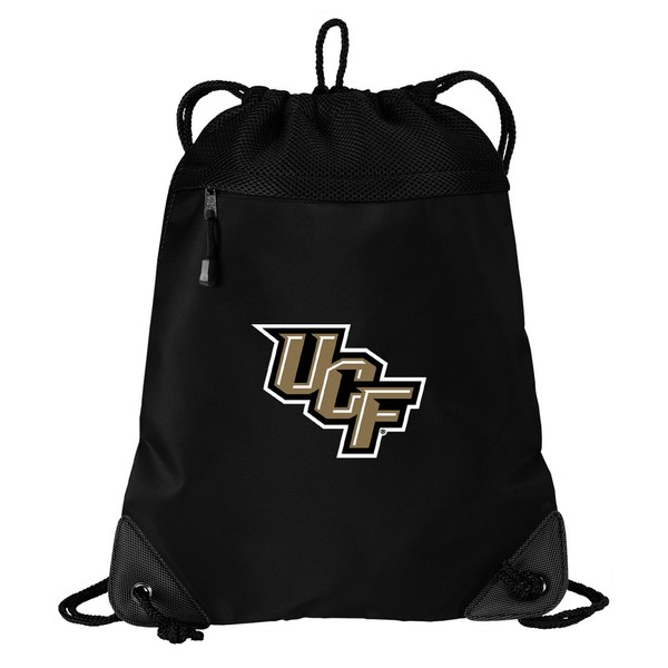 UCF Drawstring Bag University of Central Florida Cinch Pack Backpack UNIQUE MESH & MICROFIBER One Size