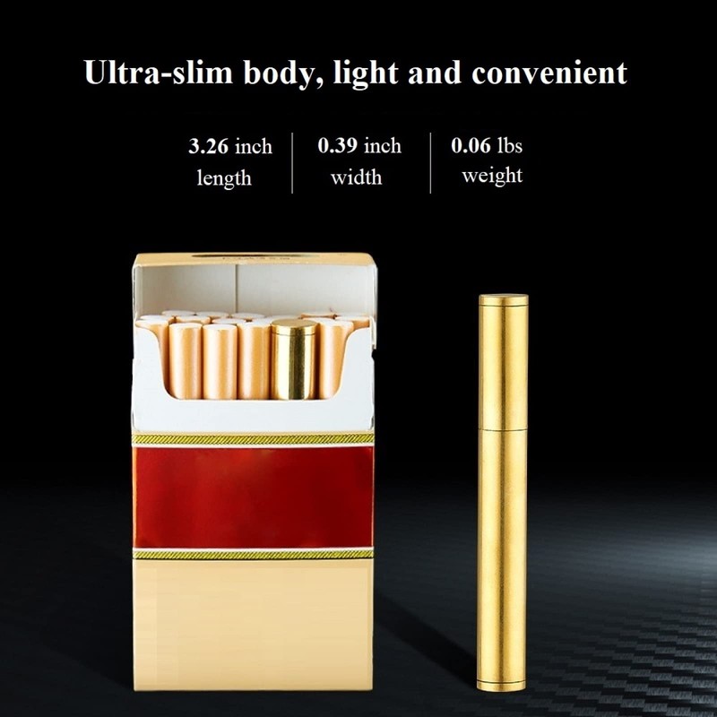 Vintage Trench Lighter,Pure Copper Cool Lighters, Reusable Antique Mini Kerosene