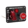 Ignition Switch Panel Kit 12V 40A Carbon Fiber Racing Style