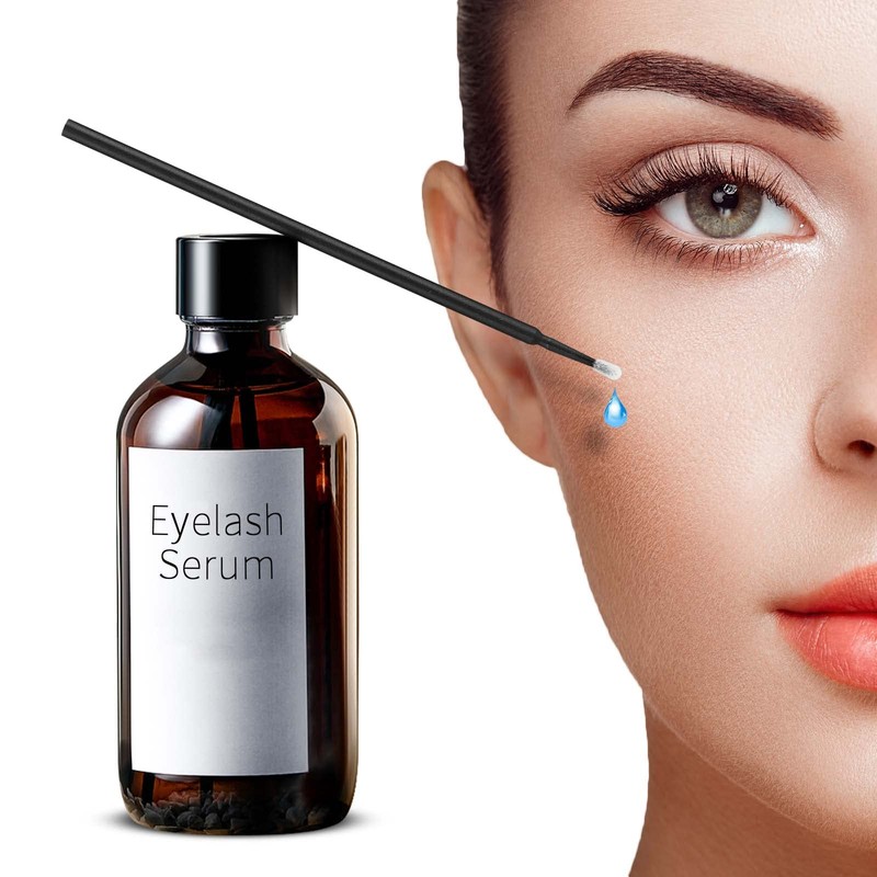 tifanso 400PCS Micro Cotton Swabs, Disposable Eyelash Microswabs for Eyelash